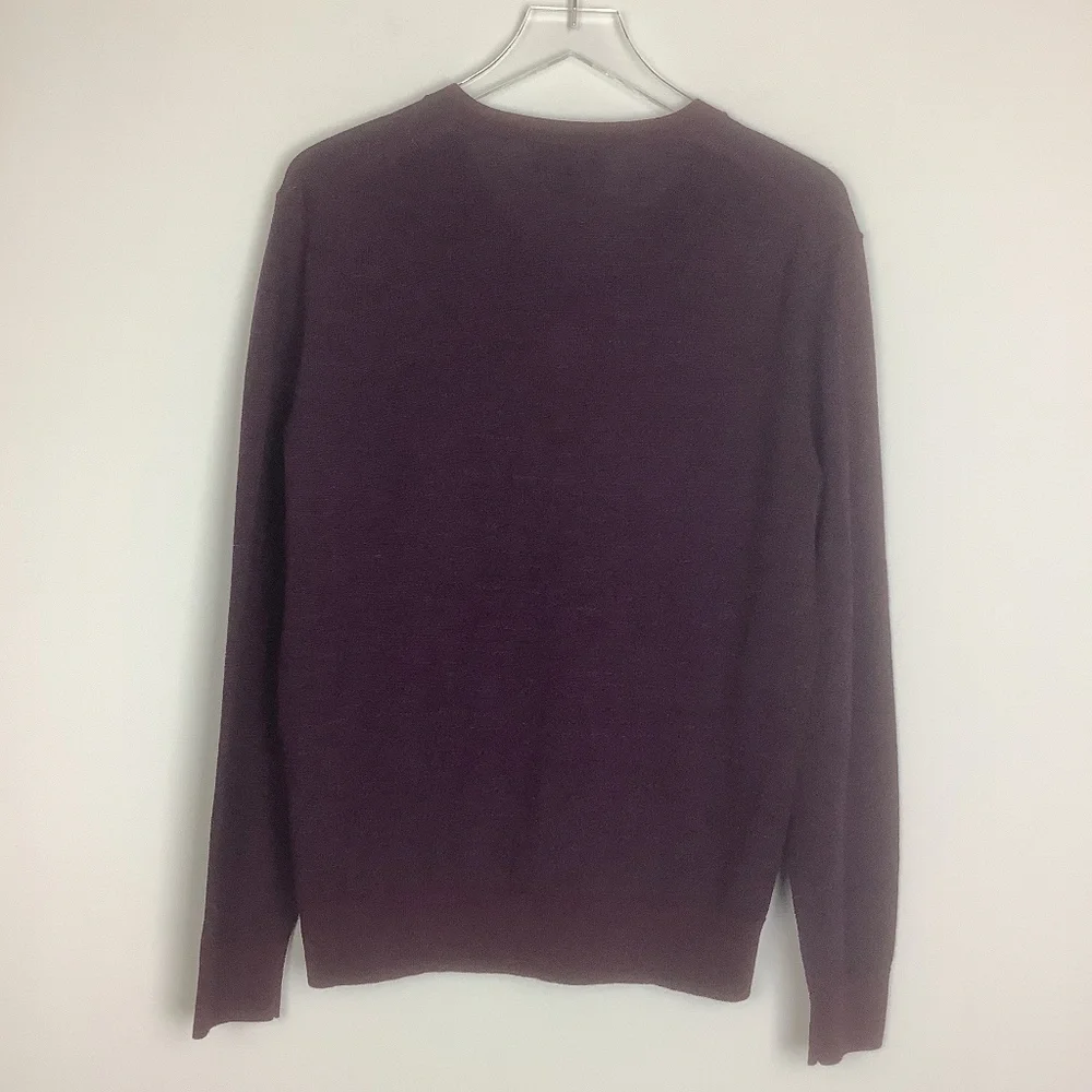 Banana Republic Men's Merino Wool V Neck‎ Sweater M